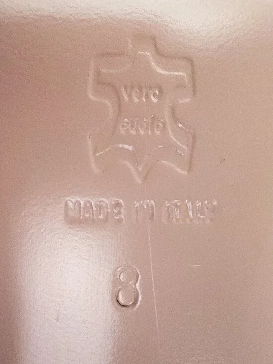 Teatro alla Scala Italian Leather Ballet Pink Pointed Toe Pumps Sz 8 - Picture 11 of 11